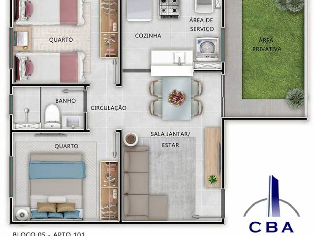 Apartamento para Venda em Várzea Grande - 3